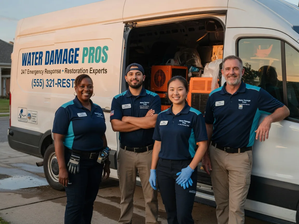 Water Damage Restoration company in Halliday, ND